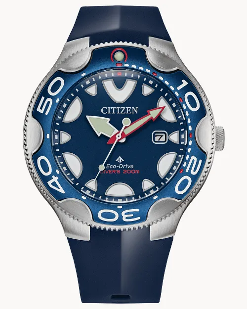 シチズンプロマスターオルカ Promaster Dive Blue Dial Polyurethane Strap BN0231-01L | CITIZEN